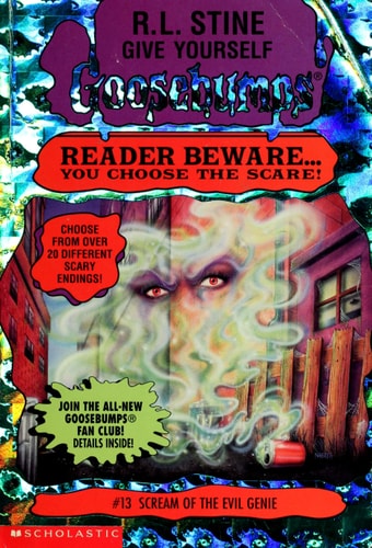 Goosebumps Books (Set of 5 Reader Beware... You Choose the Scare #13 #14 #15 #16 & #19)